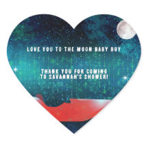 Gepersonaliseerde Classic Car Gifts Hart Sticker