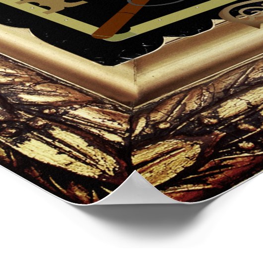 Gepersonaliseerde Classy Pool (Hall) Decor Poster (Hoek)