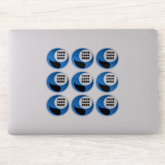 Gepersonaliseerde Clear Logo Stickers (Computer)
