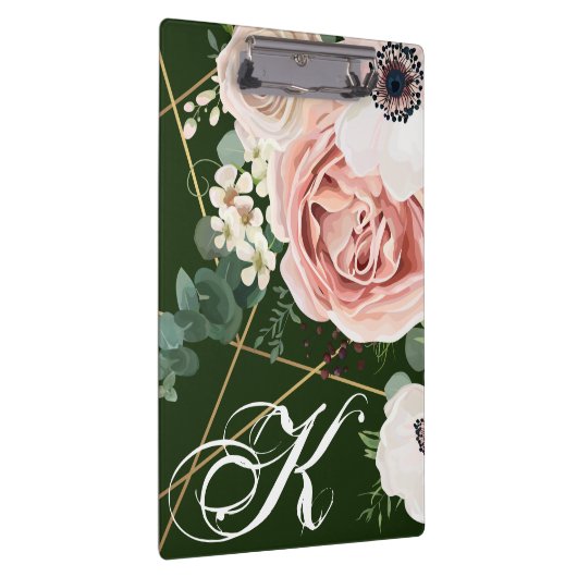 Gepersonaliseerde Clip Board Geometrische Tuin Roo Klembord (Rechts)