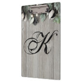 Gepersonaliseerde Clip Board katoenen plant bessen Klembord (Links)