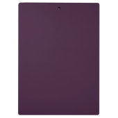 Gepersonaliseerde Clip Board Plum Paarse Rozen Gol Klembord (Achterkant)