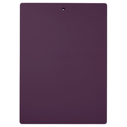 Gepersonaliseerde Clip Board Plum Paarse Rozen Gol Klembord (Achterkant)