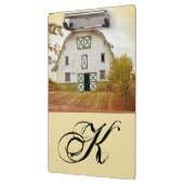 Gepersonaliseerde Clip Board Sunset Barn Country R Klembord (Links)
