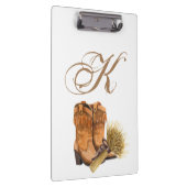 Gepersonaliseerde Clip Board Zomer Land Bruiloft R Klembord (Rechts)