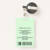 Gepersonaliseerde CNA-badge Badge (Achterkant met intrekbare)