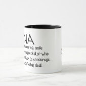 Gepersonaliseerde CNA (Moslim Vrouw) Gift Mok (Midden)