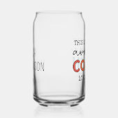 Gepersonaliseerde Coach Grappige Geweldige Coach Blikvorm Glas (Rechts)