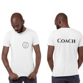 Gepersonaliseerde Coach Kleding Uw Aangepaste Logo T-shirt