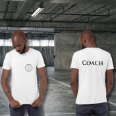Gepersonaliseerde Coach Kleding Uw Aangepaste Logo T-shirt