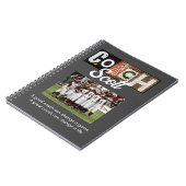 Gepersonaliseerde Coach naam spelers Notitieboek (Linkerzijde)