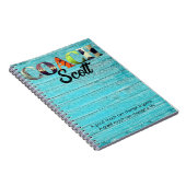 Gepersonaliseerde Coach naam spelers Notitieboek (Rechterzijde)