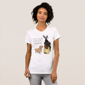 Gepersonaliseerde Cocker Spaniel Mama T-Shirt (Voorkant volledig)