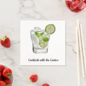 Gepersonaliseerde cocktailservetten servet (Insitu)