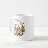 Gepersonaliseerde Cocoa Bar Mok | Aangepaste naam  (Voorkant links)