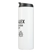 Gepersonaliseerde Coder Thermische Tumbler – Eten  Thermosbeker (Geroteerd rechts)