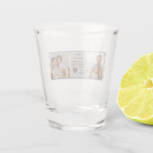 Gepersonaliseerde collage foto | Shot Glass voor p Shot Glas (Achterkant)