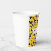 Gepersonaliseerde collage harten papieren bekers (Rechts)