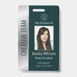 Gepersonaliseerde collectieve werknemer Silver Gre Badge