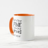 Gepersonaliseerde collega Chiropractor laat geen r Mok (Voorkant links)