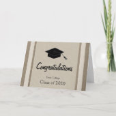 Gepersonaliseerde College Graduation Kaart (Voorkant)