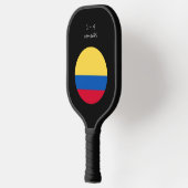 Gepersonaliseerde Colombia Flag Gift Pickleball Paddle (Links)