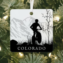 Gepersonaliseerde Colorado Mountain Bike-kerst