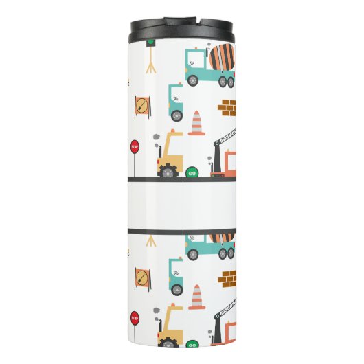 Gepersonaliseerde constructie kinder drink tumbler thermosbeker (Achterkant)