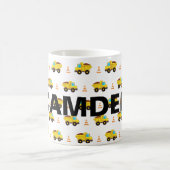 Gepersonaliseerde constructie Trucks patroon Koffiemok (Center)