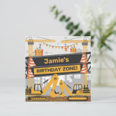 Gepersonaliseerde constructie Verjaardagszone Ontw Kaart (Staand voorkant)