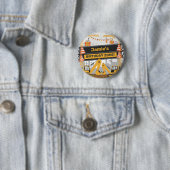 Gepersonaliseerde constructie Verjaardagszone Ontw Ronde Button 5,7 Cm (In situ)