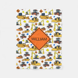 Gepersonaliseerde constructievoertuigen voor de fi fleece deken