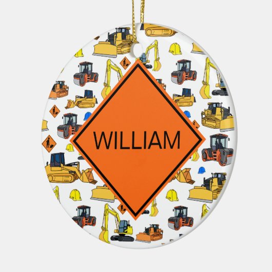 Gepersonaliseerde constructievoertuigen voor de fi keramisch ornament (Links)