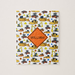 Gepersonaliseerde constructievoertuigen voor de fi legpuzzel