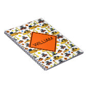 Gepersonaliseerde constructievoertuigen voor de fi notitieboek (Rechterzijde)