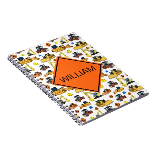 Gepersonaliseerde constructievoertuigen voor de fi notitieboek (Rechterzijde)