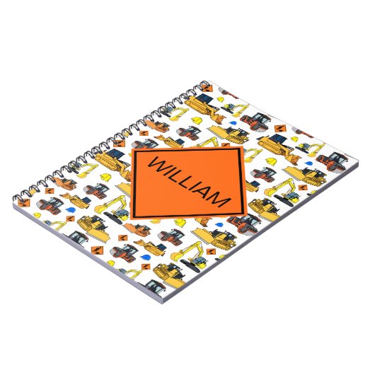 Gepersonaliseerde constructievoertuigen voor de fi notitieboek (Linkerzijde)