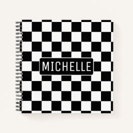 Gepersonaliseerde controleerde BW Notitieboek