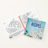 Gepersonaliseerde Cookie Baker Recept Journal Notitieboek (Binnen)