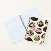 Gepersonaliseerde Cookies & Cream Ice Cream Patter Notitieboek (Binnen)