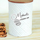 Gepersonaliseerde Cookies Jar Label