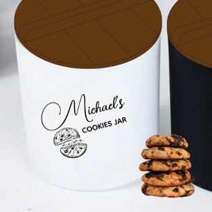 Gepersonaliseerde Cookies Jar Label