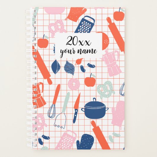 Gepersonaliseerde Cooking Lover Planner (Voorkant)