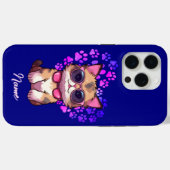 Gepersonaliseerde Cool Cat in Zonnebril Hoesje (Achterkant (horizontaal))