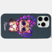 Gepersonaliseerde Cool Cat in Zonnebril Hoesje (Achterkant (horizontaal))