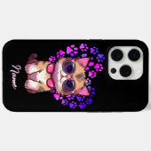 Gepersonaliseerde Cool Cat in Zonnebril Hoesje (Achterkant (horizontaal))