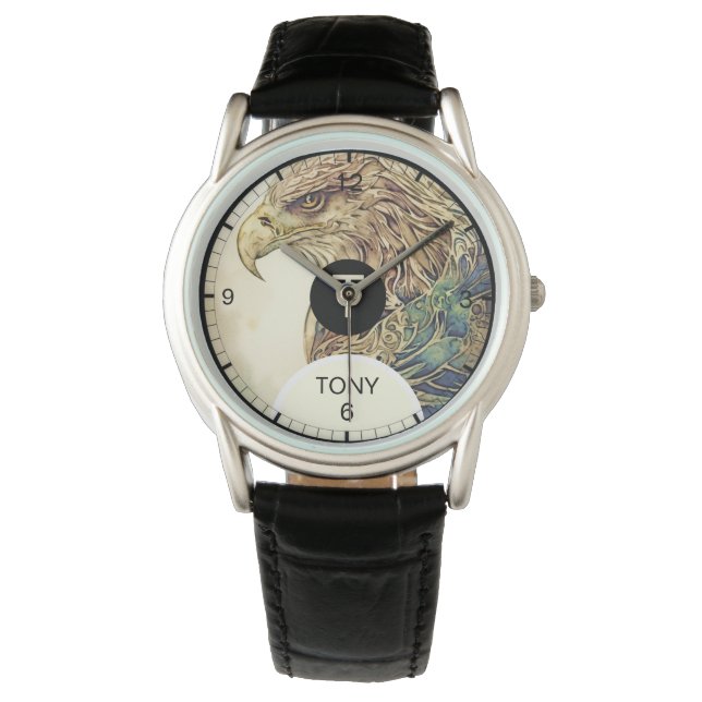 Gepersonaliseerde Cool eWatch Horloge (Voorkant)