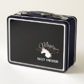 Gepersonaliseerde Cool Modern Magische Eenhoorn Ki (Achterkant)