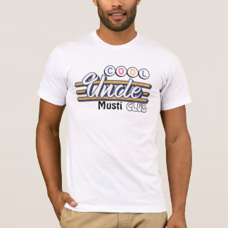 Gepersonaliseerde Cool oom club T-shirt