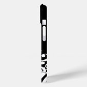 Gepersonaliseerde coole muzieknoten en pianotoetse Case-Mate iPhone case (Achterkant / Links)